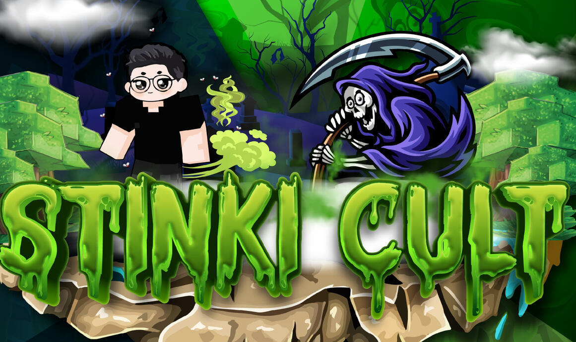 Stink cult #fonts logo