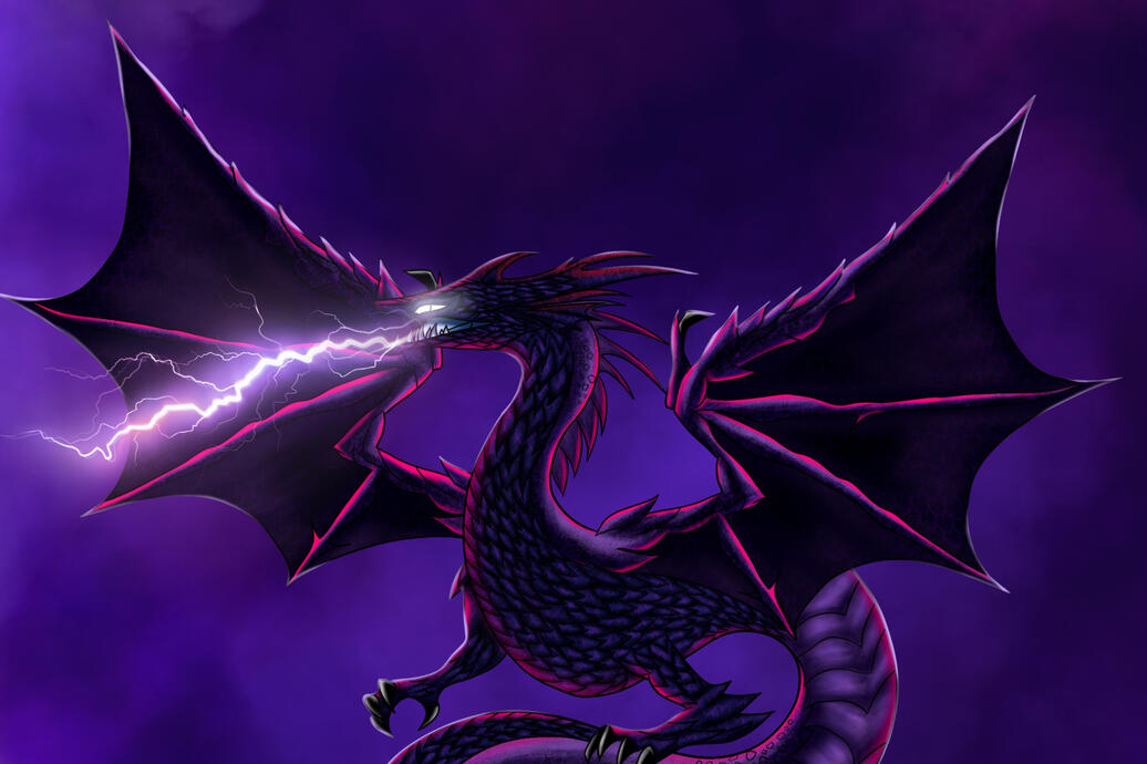 lightning dragon #Dnd